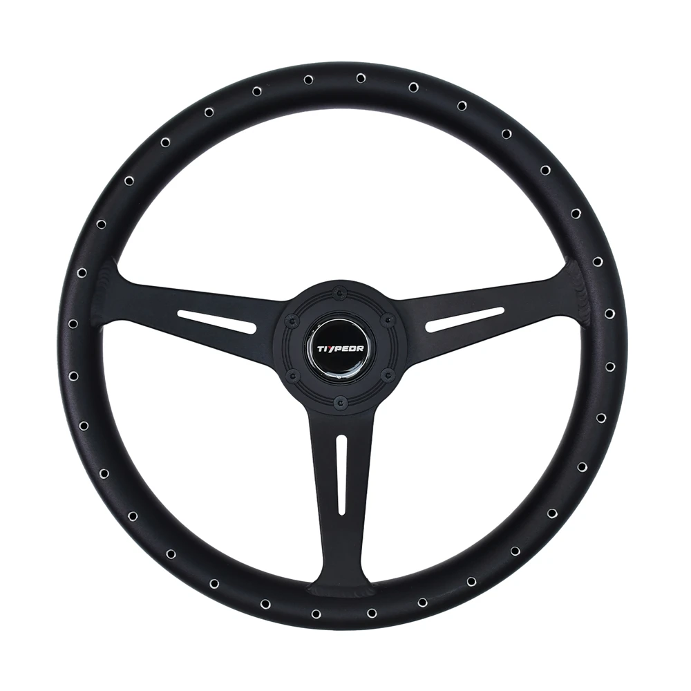 

TIYPEOR цельноалюминиевый материал спортивный руль 350 мм Falt Car Drift модификация рулевое колесо для премиальных гонок