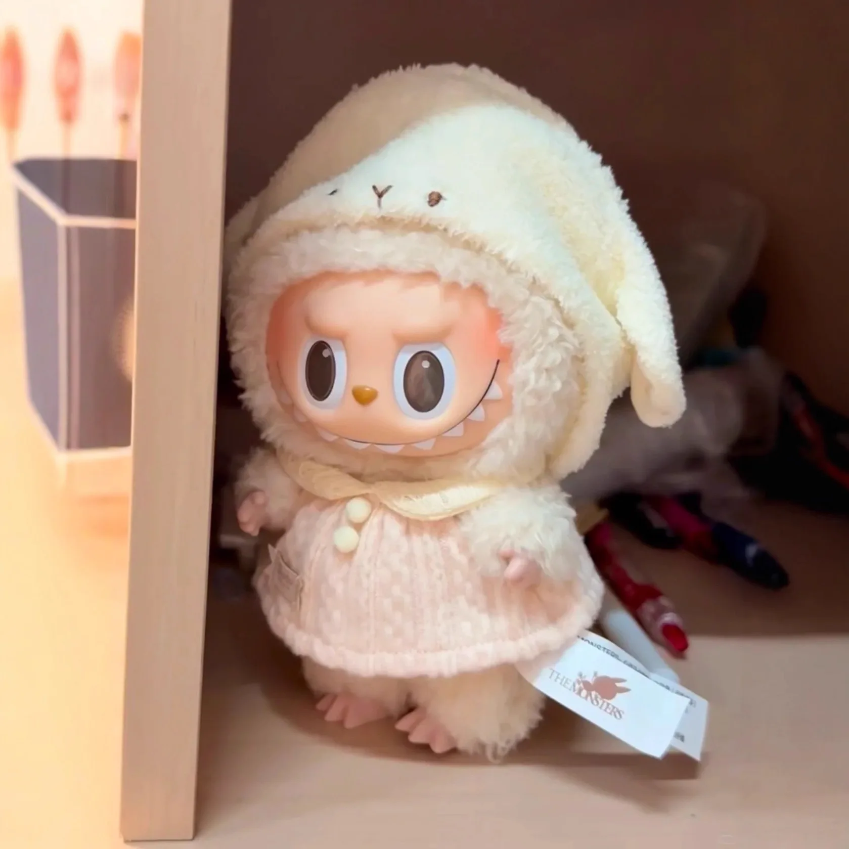 

Labubu clothing and accessories, suitable for V1, V2, V3, and V4 Labubu plush sets, exquisite gifts. no doll