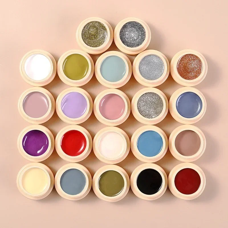 22 Colors 5ml Painting Gel Professional Nail Paint Color Polish for Nail Art UV Lacquer Gel Varnish Nails Accessories