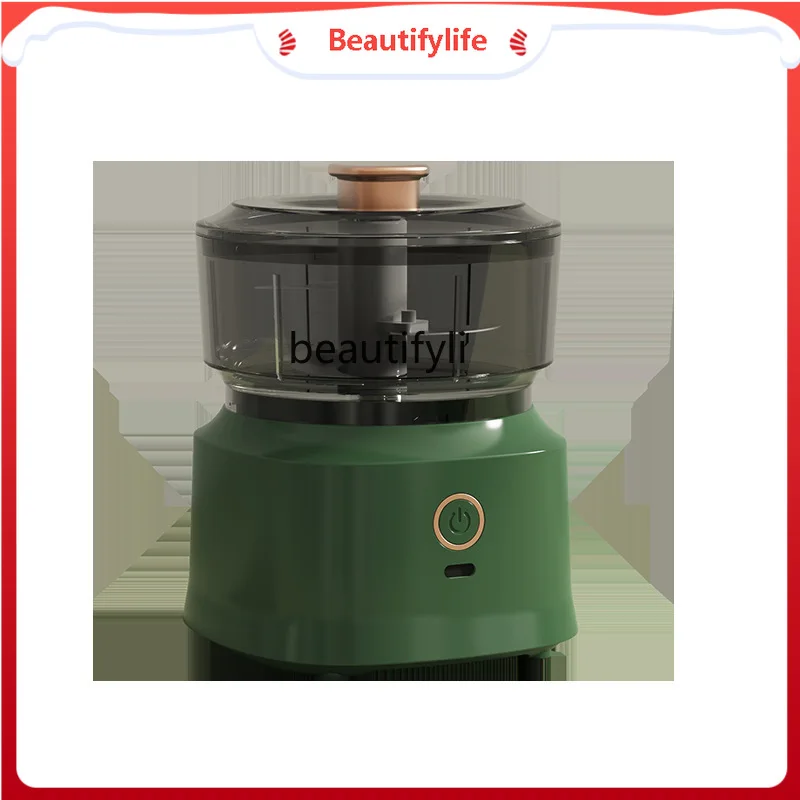 

New Multifunctional Food Processor Small Wireless Electric Meat Grinder Household Kitchen Garlic Masher