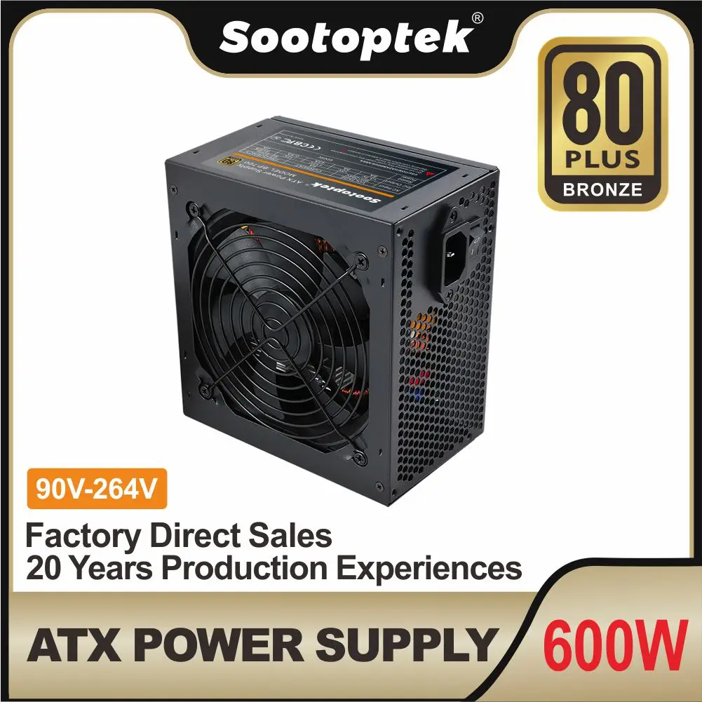 HIGH efficiency ATX PSU 550W 80 PLUS Bronze Hot Selling I/O Switching Power Supply 220V