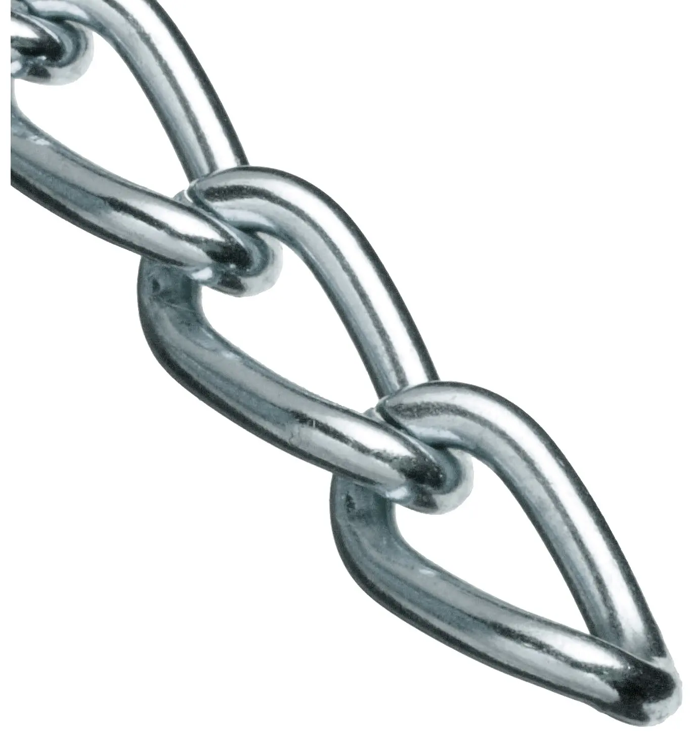 9027 Hobby And Craft Twist Chain, Nickel Plated, #90 Trade, 0.056