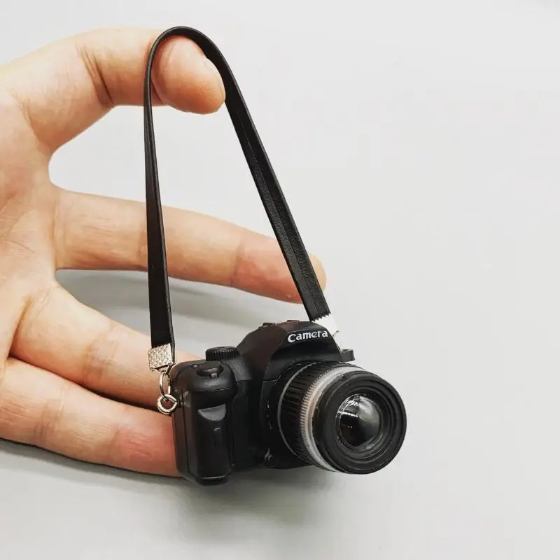 New Multi Styles Mini Simulation Cameras Doll Toys for 1/6 1/8 1/12 Dollhouse Accessories DIY Kids Birthday Gift
