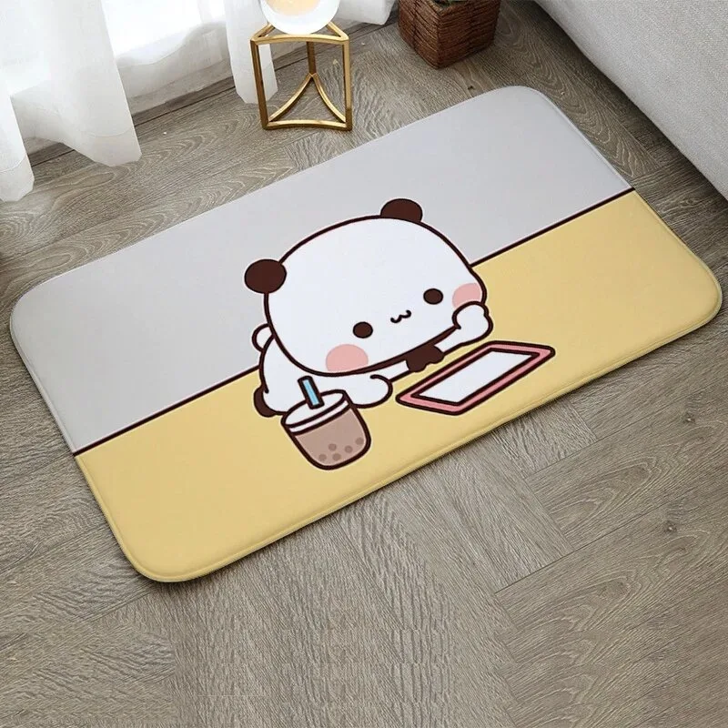 Bubu and Dudu Prayer Rug Kitchen Mat Bedroom Carpet Living Room Rugs Welcome Entrance Doormat Balcony Home Non-slip Door Mat