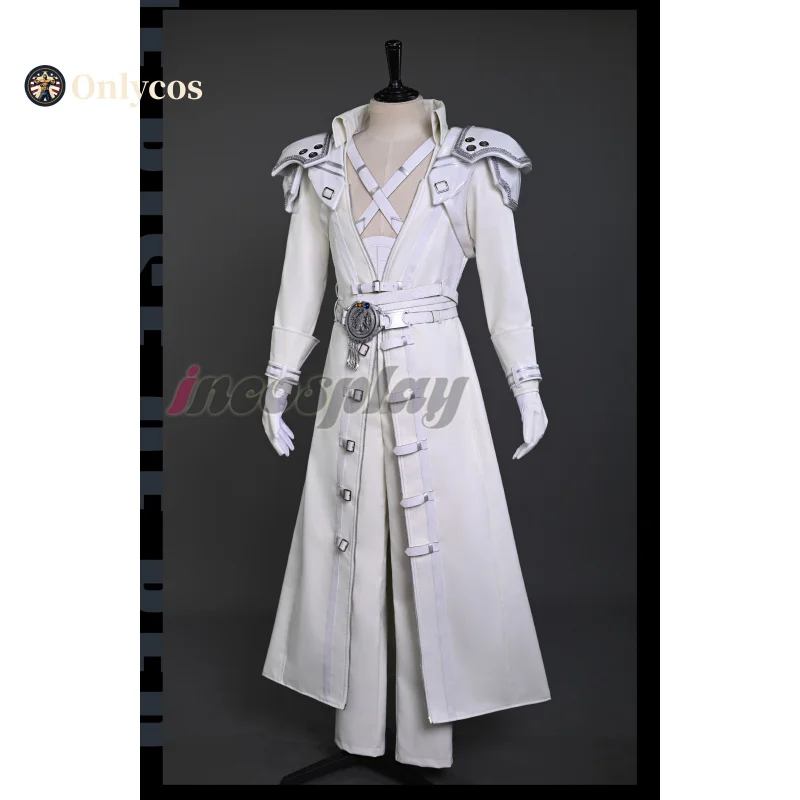 

Game Final Fantasy VII Sephiroth Cosplay Costume Full Set Uniform Props Accessories Men Halloween Carnival Party Onlycos