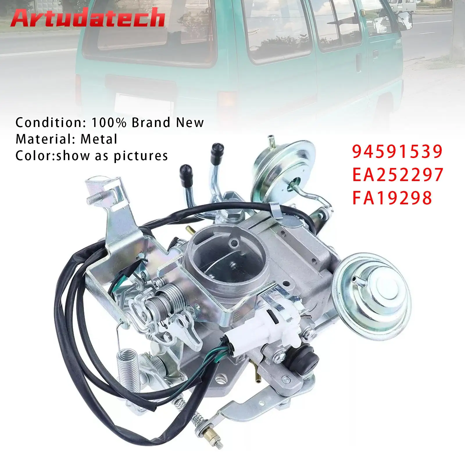 

Artudatech Carburetor Manual Choke 94591539 For Daewoo Damas 1.1L-4.8L 4 Cylinder Car Accessories