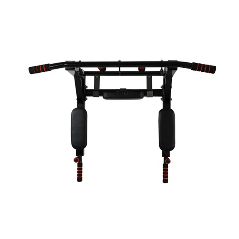 Wall Mounted Pull Up Bar Chin Up bar Multifunctional Dip Station for Indoor Power Tower Set Training Equipment