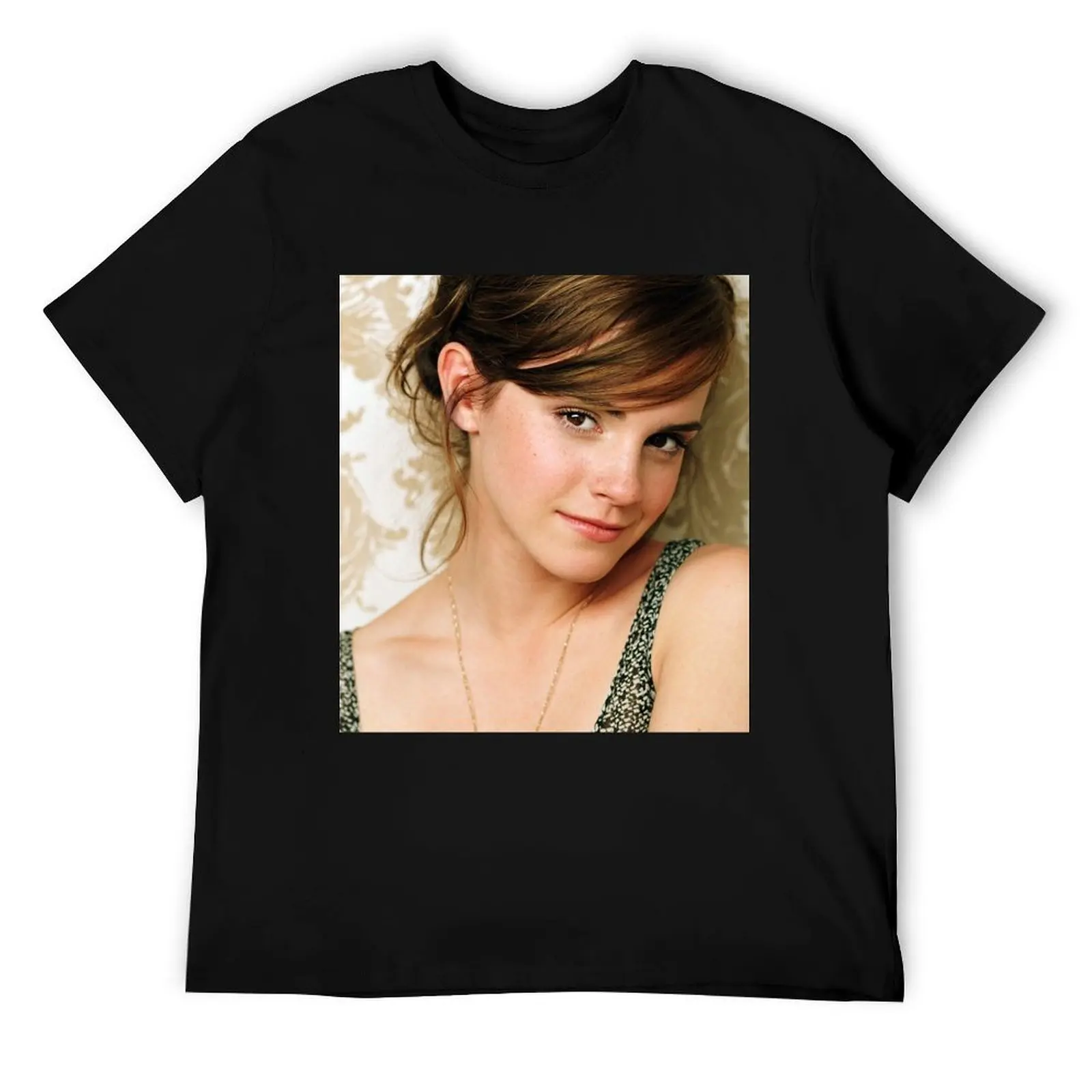 إيما واتسون تي شيرت تي شيرت للرجل 100 بالمائة قطن تي شيرت رجل عادي تي شيرت للرجل جرافيك تي شيرت كلاسيكي #1