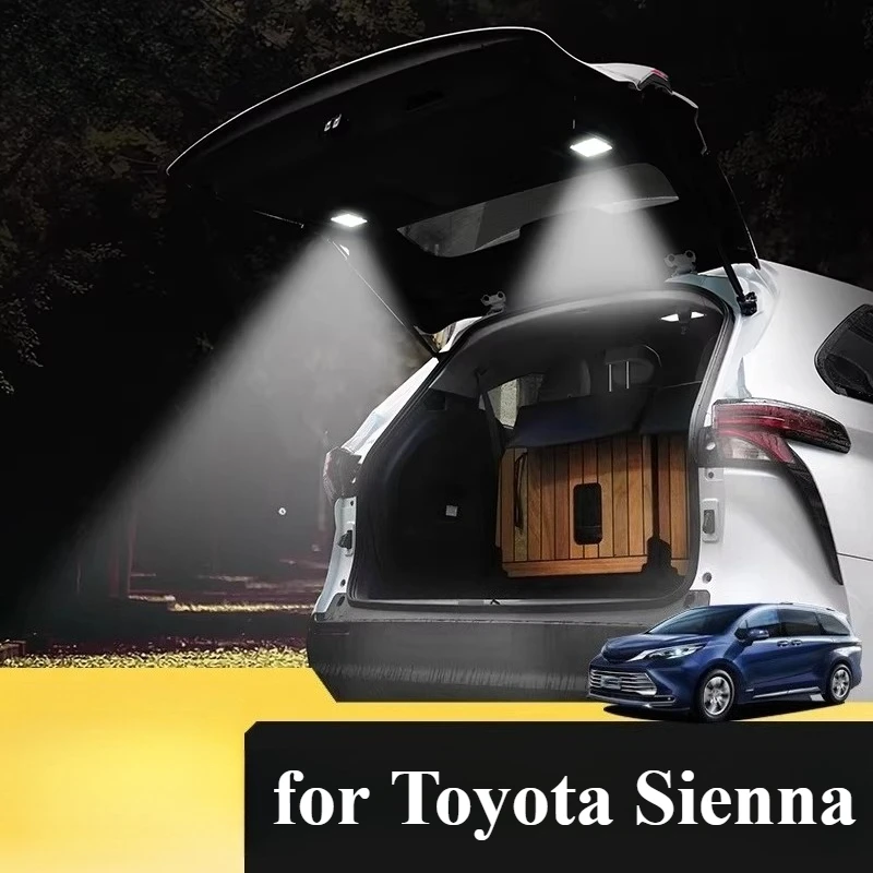 

LED Trunk Light for Toyota Sienna, Rear Door Decorative Light, Reading Light & Trunk Lighting Upgrade