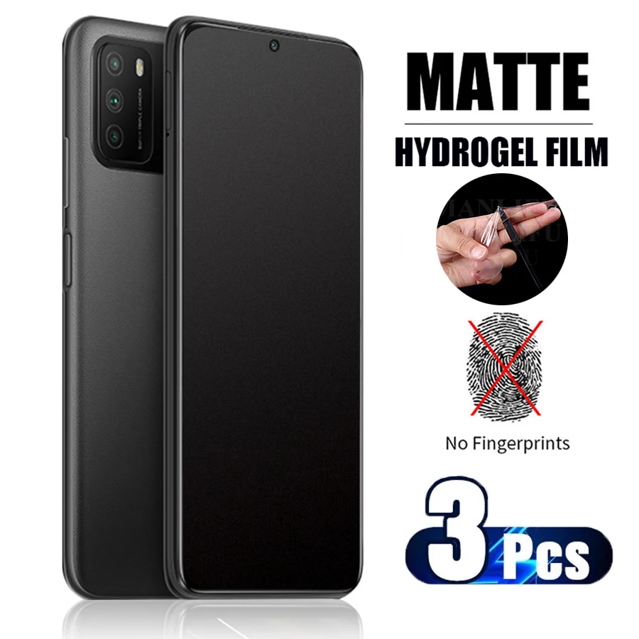 

Гидрогелевая пленка для Xiaomi Redmi Note 11 10 9 8 Pro 10 9T, защитная пленка для экрана Poco X4 X3 M3 F3 Pro Mi 11T 12 Note 10 Lite, 3 шт.