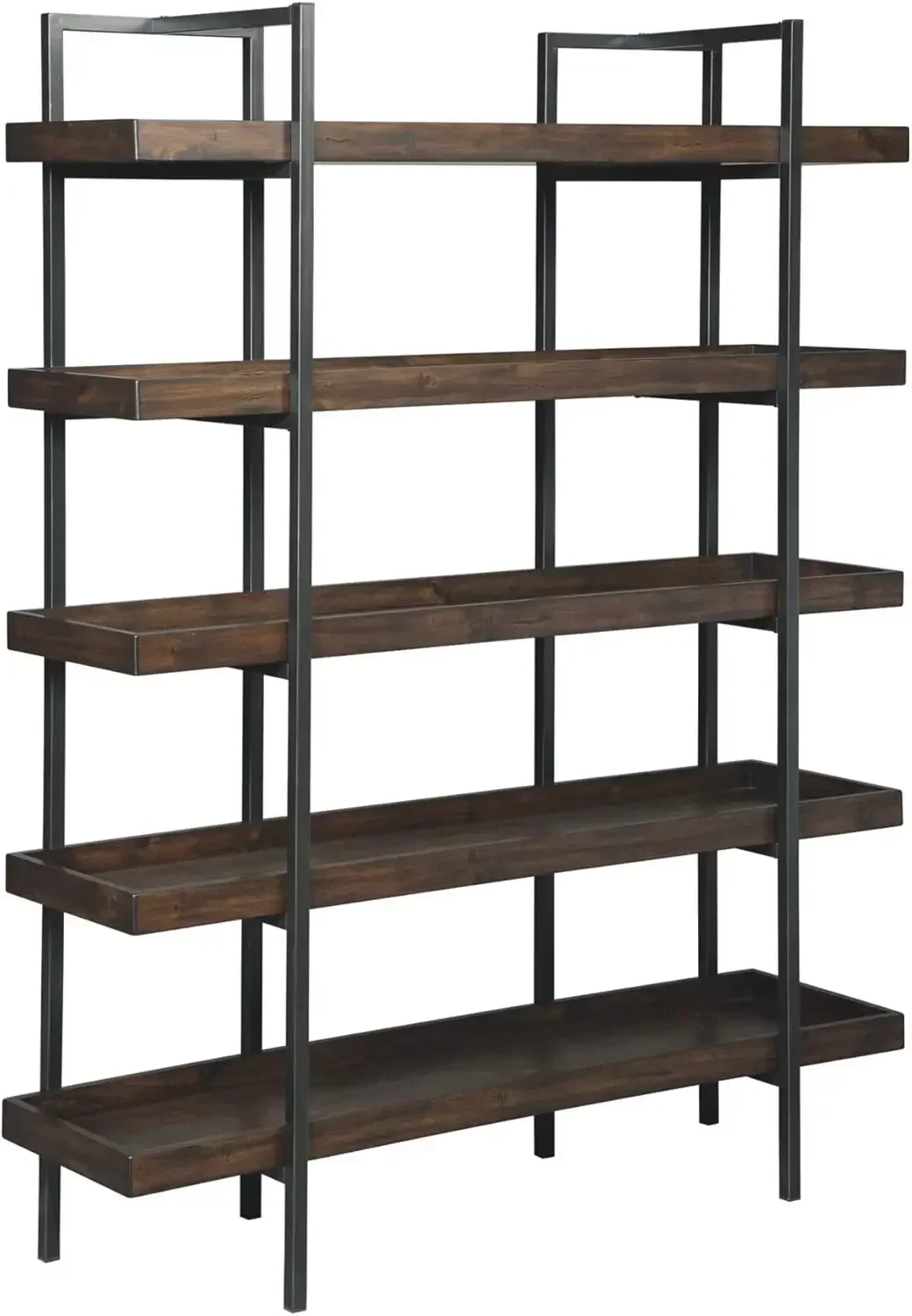 

Starmore Urban Industrial 76" Bookcase with 5 Fixed Shelves
