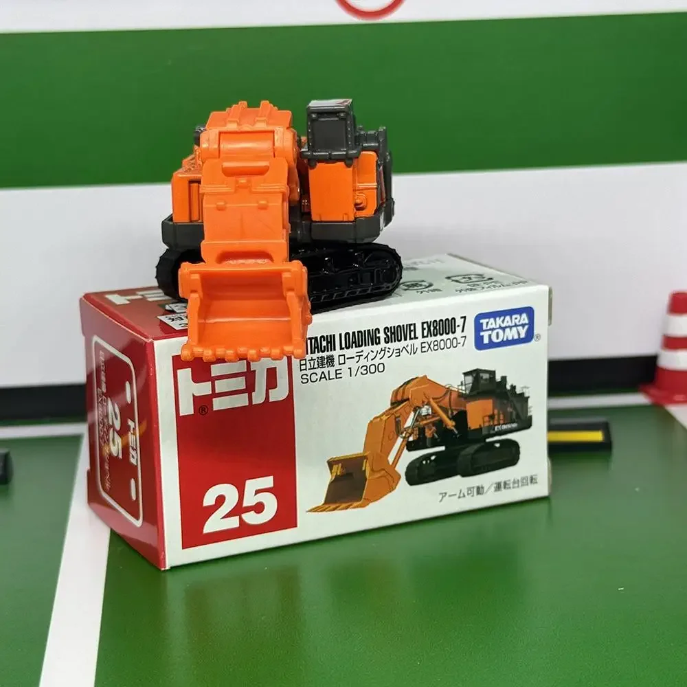 Takara Tomy Tomica 25 Hitachi Loading Shovel EX8000-7 Scale Metal Diecast Vehicle Model Toy Car New in Box