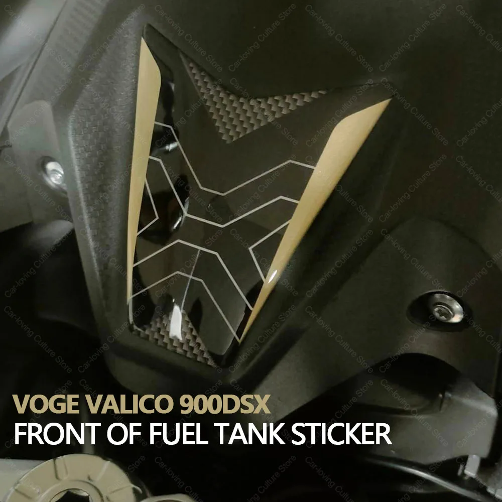 

Motorcycle Accessories Waterproof Protective Sticker Front of Fuel Tank Sticker 3D Resin Sticker For Voge Valico 900DSX 2024