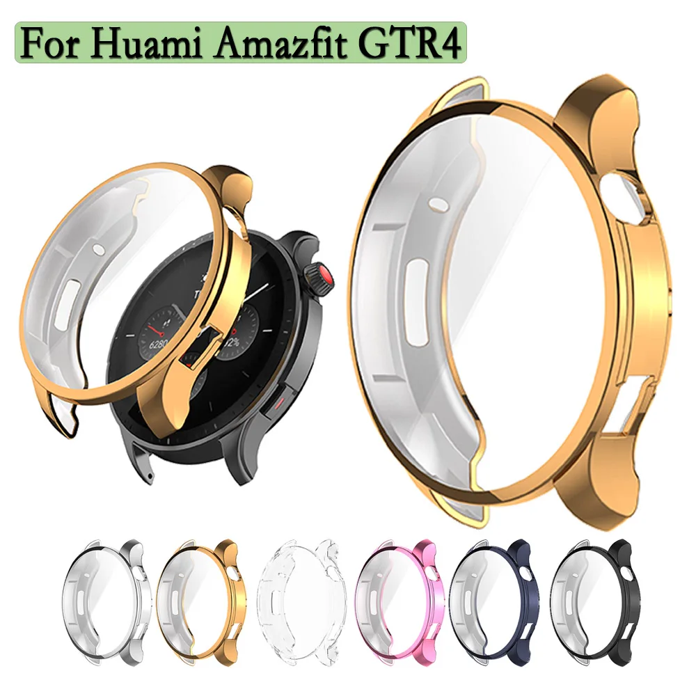 TPU Case For Huami Amazfit GTR4 High Quality Soft Screen Protective Cover Shell Smart Accessories