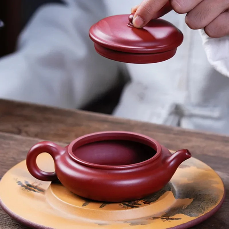 220ml Chinese Yixing Purple Clay Tea Pot Handmade Filter Beauty Pot Customized Zisha Tea Infuser Tradition Teaware
