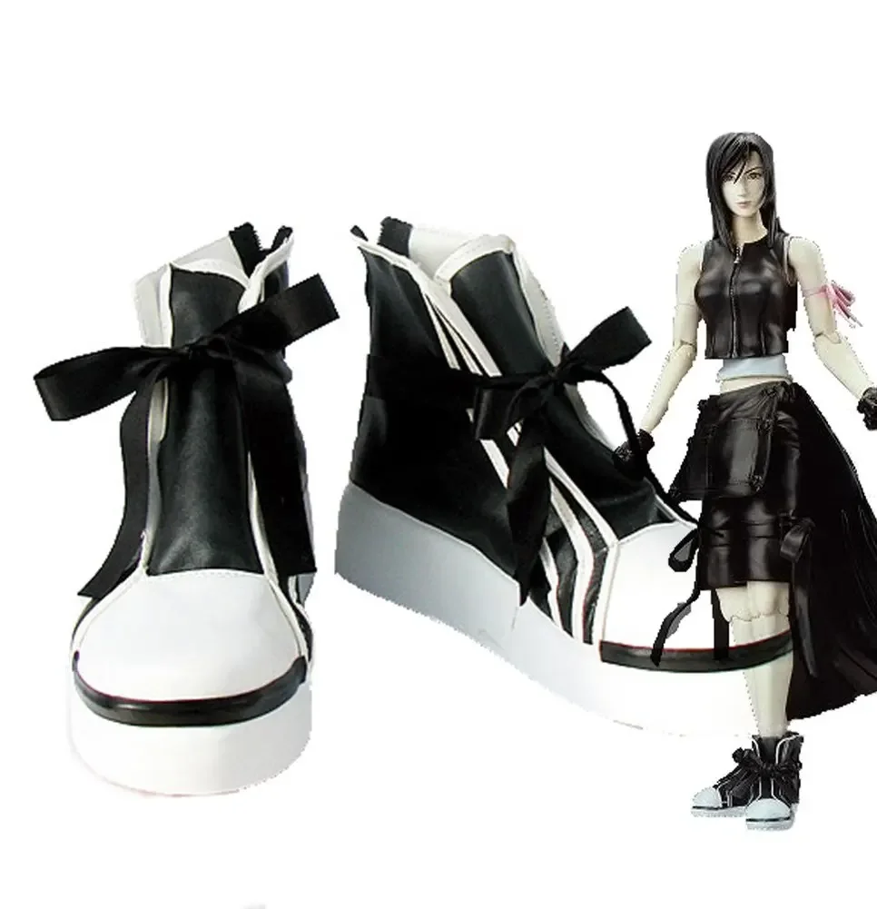 

Final Fantasy VII FF7 Tifa Lockhart Cosplay Shoes Boots Custom Made