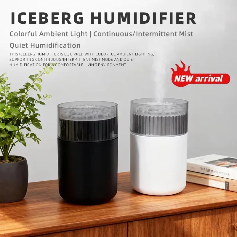 Lenovo Light Humidifier Creative Home Car Fragrance Multi-function Colorful Small Moisturizing Spray Usb Humidifier