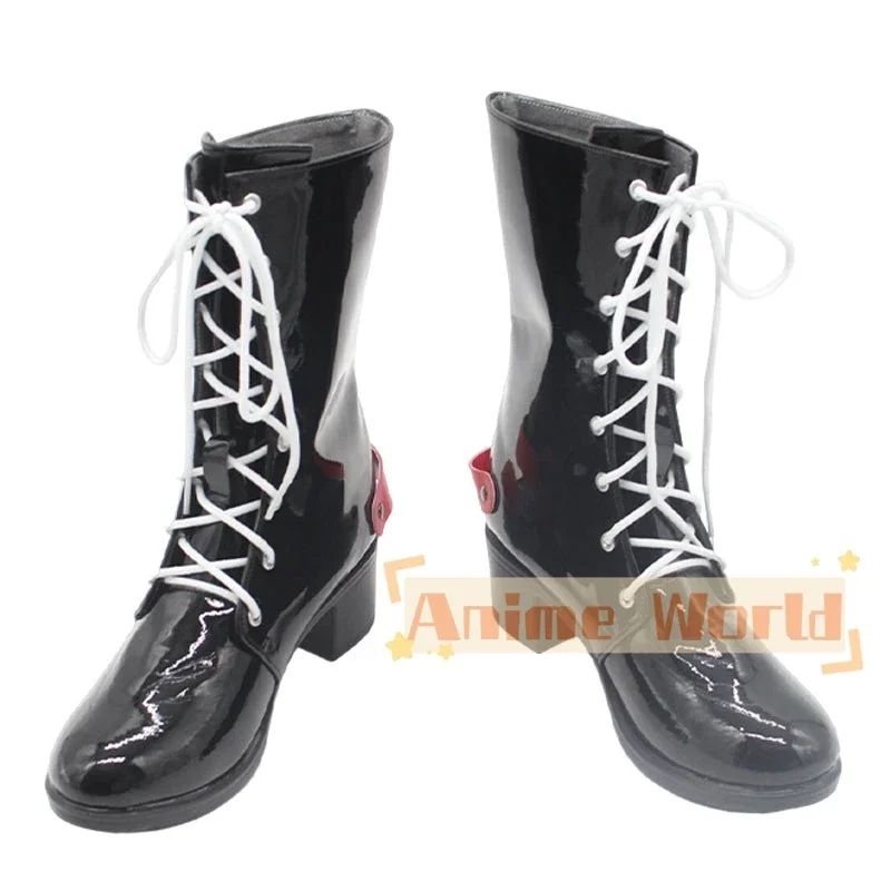 Vocaloid Synthesizer V Kasane Teto Cosplay Shoes Halloween Carnival Boots Custom Made