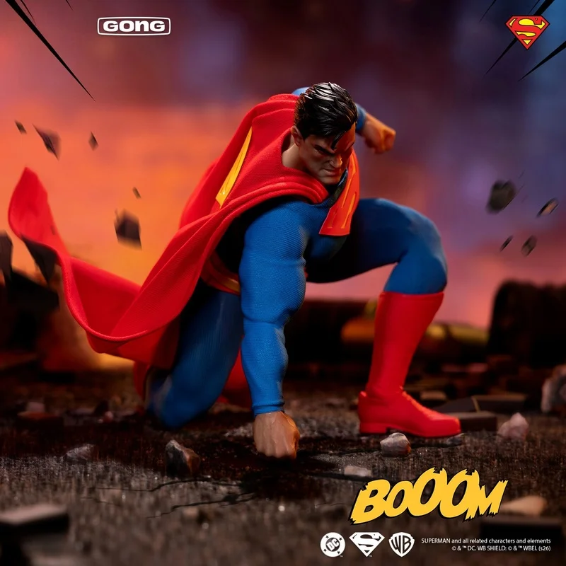 

Новая оригинальная фигурка GONG DC Бэтмен Хаус (Хаус) и Супермен, масштаб 1/12, серия Брюса Уэйна, с тканевой одеждой, коллекционная модель-игрушка, подарок