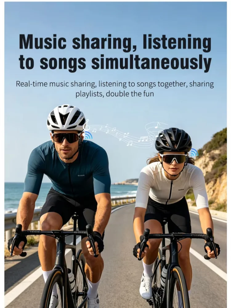2026 New C10 Bluetooth Helmet Intercom Headset Wireless Music Sharing Earphones With Noise Earphone For Outdoor Climbing Cycling