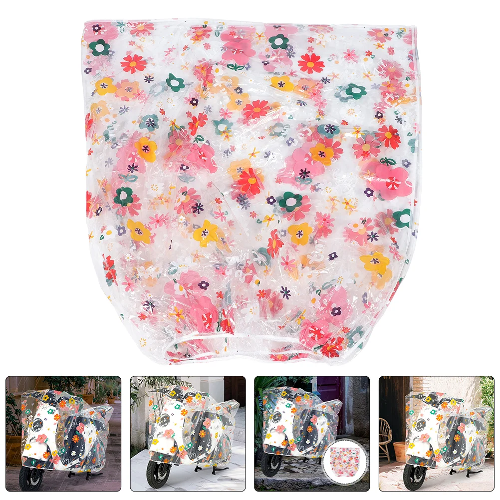 Bike Protective Cover Bicycle Rain Outdoor Rainproof Small Electric Car Cycling Peva Dustproof Protector