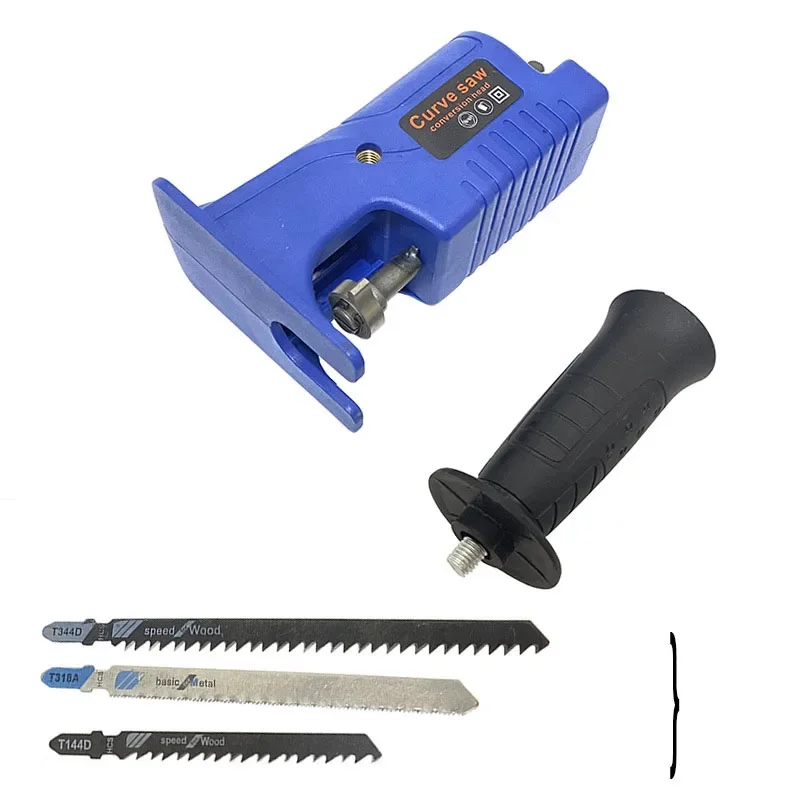 

l # Portable Electric Drill To Electric Curved Saw Reciprocating Jig Saw Metal File Attachment/Reciprocating Saw