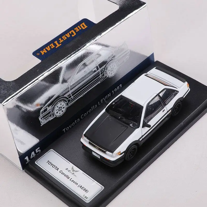 SHADOW/DCT 1/64 Toyota Corolla Levin AE86 Car Alloy Toys Motor