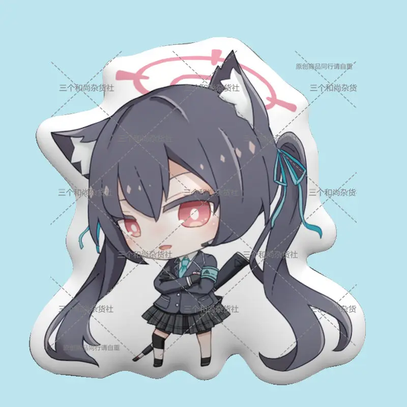 Blue Archive Takanashi Hoshino Izayoi Nonomi Okusora Ayane Kuromi Serika Sunaokami Shiroko Puppet Filler Plush Pillow Cushion