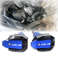Para YAMAHA YZF-R3 YZFR3 YZF R3 marco de protección contra caídas de motocicleta Protector de carenado deslizante Protector de almohadilla antichoque