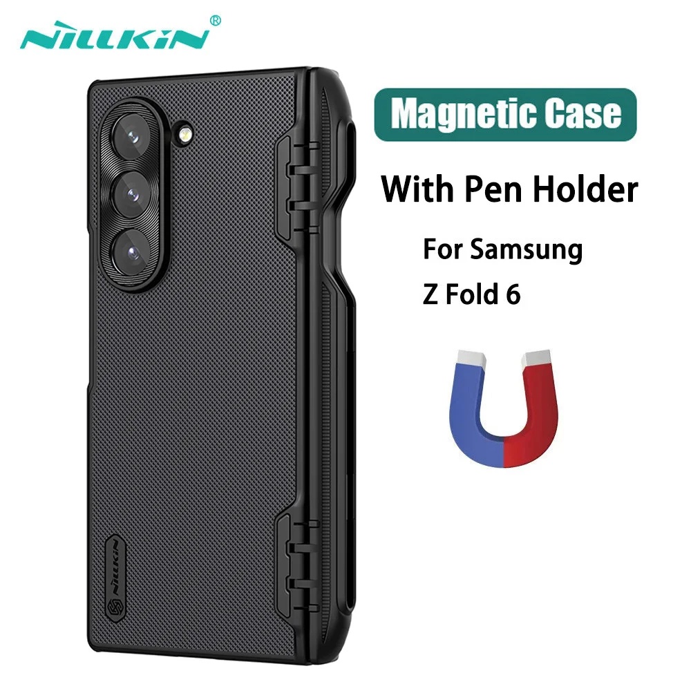 

Чехол для Samsung Galaxy Z Fold 6 Magsafe Nillkin Frosted Shield Fold Prop Camera Protector Cover For Samsung Galaxy Z Fold 6