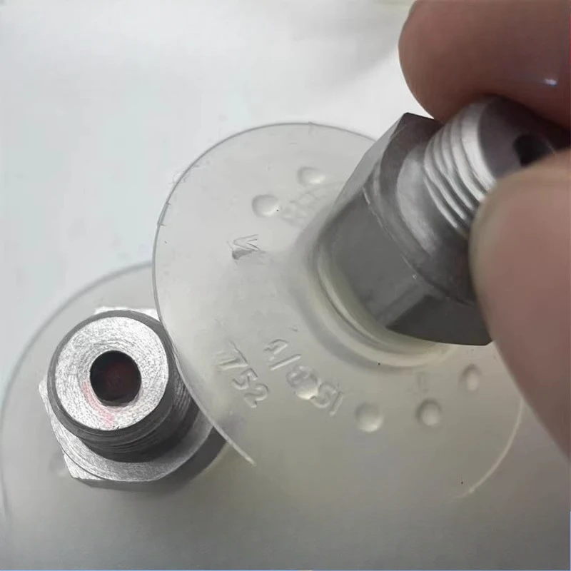 Parts are suitable forFESTO complete vacuum suction cups VAS 10 30 1 8 SI B 1376604 1377752 clear color