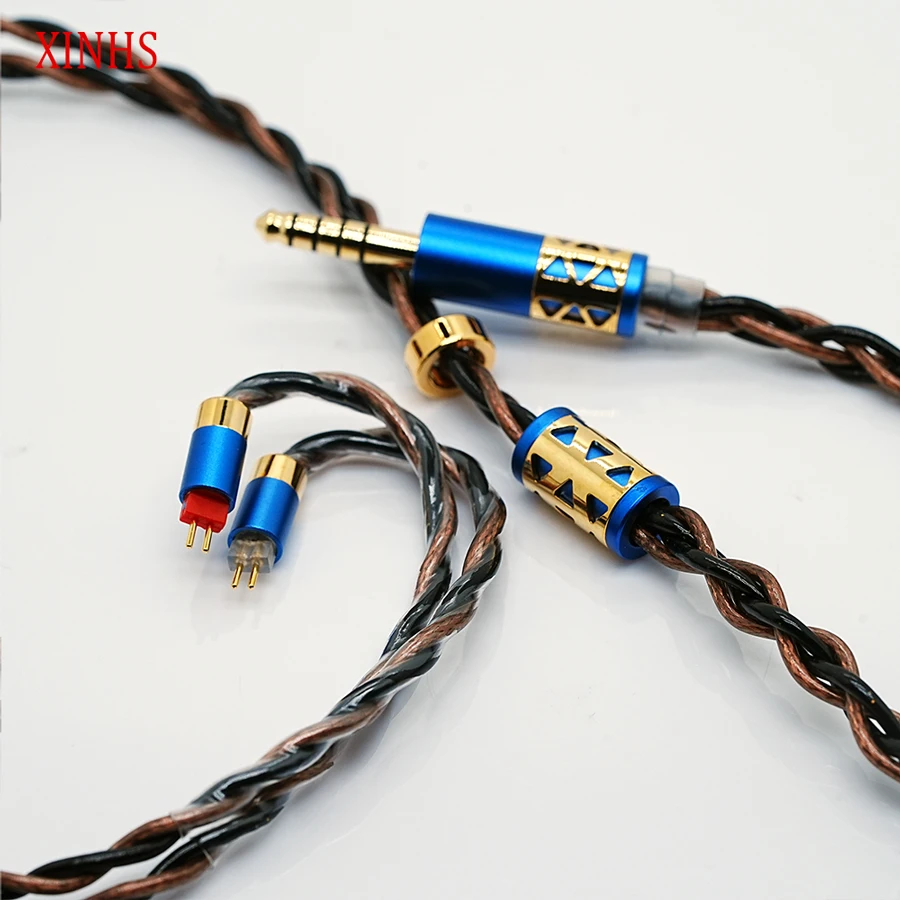 XINHS Neues Flaggschiff P12 4-Core Night Trail Furukawa Kupfer HIFI Kopfhörer-Upgrade-Kabel, Hochreines 6N OCC, Geeignet für MMCX/0. – Detail 3