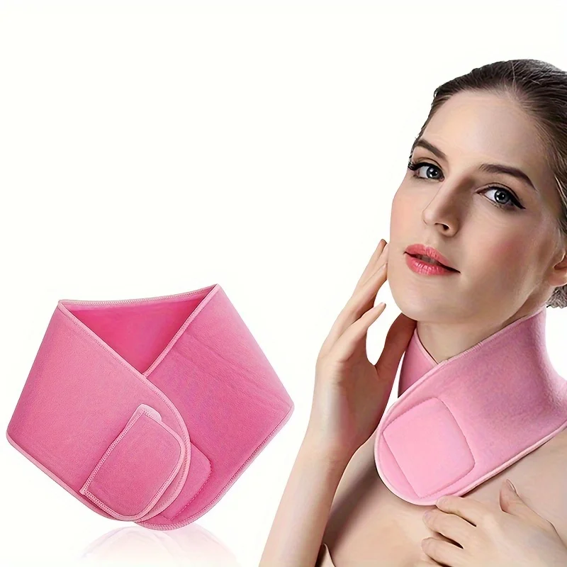Reusable Silicone Gel Anti Aging Patch for Neck Mask SPA Wrap Mask Moisturizing Belt Beauty Skin Care Women Neck Mask