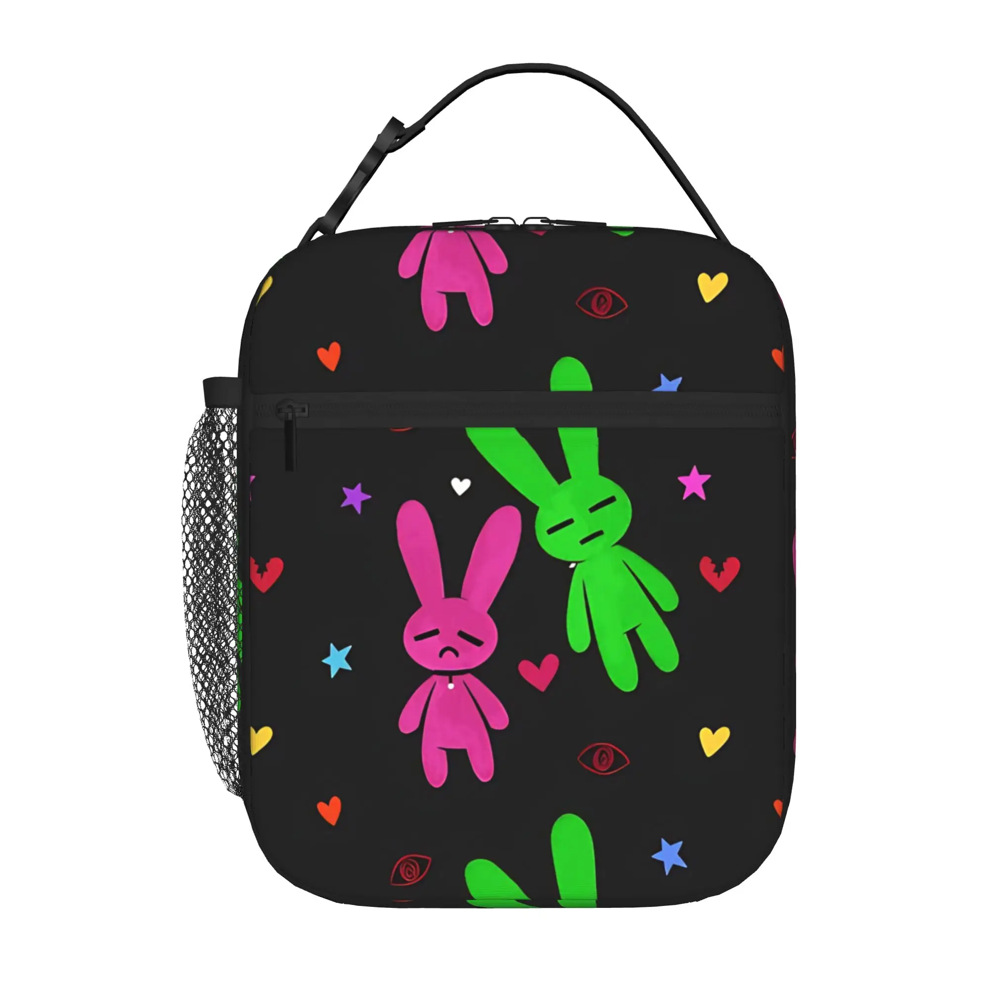 1 Piece Zipper Closure Fruit Themed Storage Bag Pocket Bunny School Lunch Food Box Reusable For Lunch Food Bag