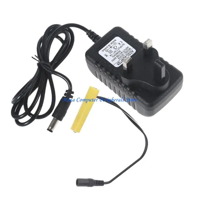 F68C Universal 1.5V LR03 AAA Dummy Battery Eliminators ACPower Supply Cable, 1.5V Battery Replacement Adapter