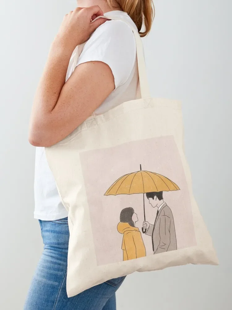 A Marriage Proposal Long Tote Bag Shopper tote bag canvas Eco bag custom fabric