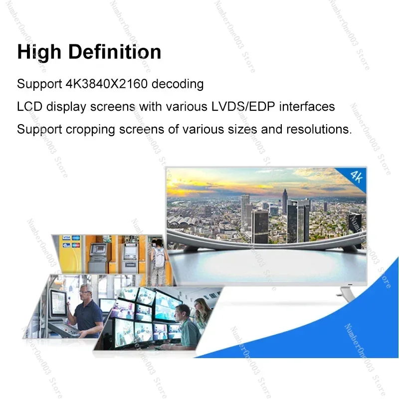 مصنع الجملة RK3288 اللوحة الأم الصناعية EMMC 8G رباعية النواة LVDS EDP التحكم الصناعي أندرويد PCBA مجلس التنمية