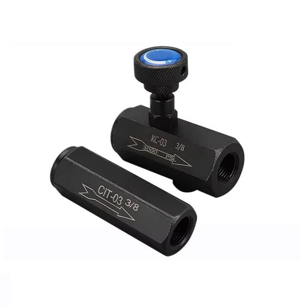 

Flow Control Valve High-pressure Valve 30 L min Flow Rate 3 8 NPT Threading 1 4 NPT Threading For Industrial Machinery