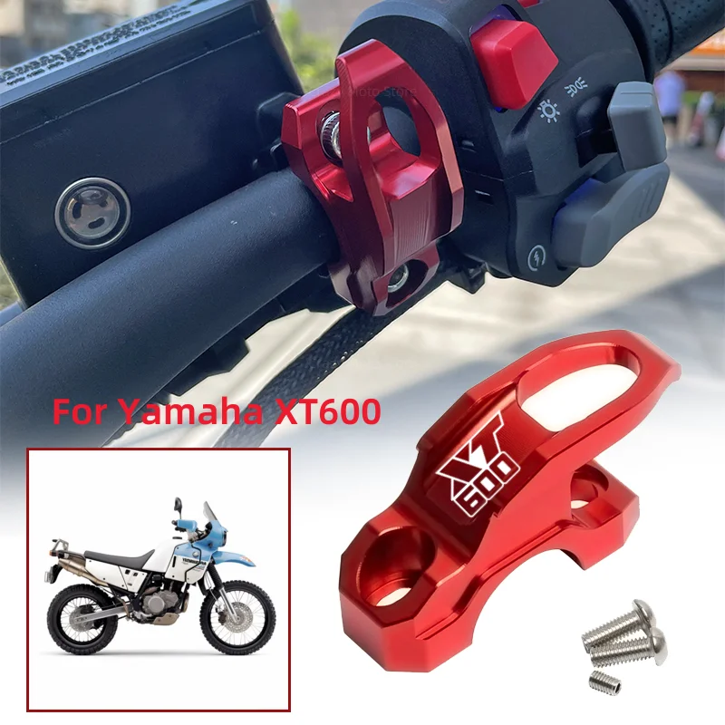 For Yamaha XT600 XT 600 1984 1985 1986 XT600Z 600E Motorcycle Brake Master Cylinder Bracket Bag Luggage Clamp Holder Helmet Hook