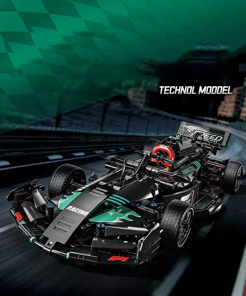 ตัวต่อรถแข่งสุดเท่ 1033 ชิ้น รถซูเปอร์คาร์ รถสปอร์ตยอดนิยม ของเล่น DIY สำหรับเด็กและผู้ใหญ่ ของขวัญวันเกิด