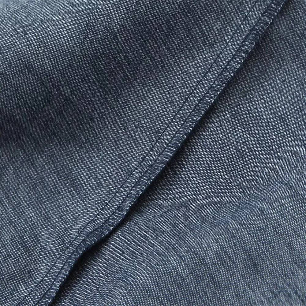 Pantalon polyvalent en lin pour femmes, nouveau produit d'automne, décoration de poche à boutons, taille haute, jambes larges, pantalons décontractés