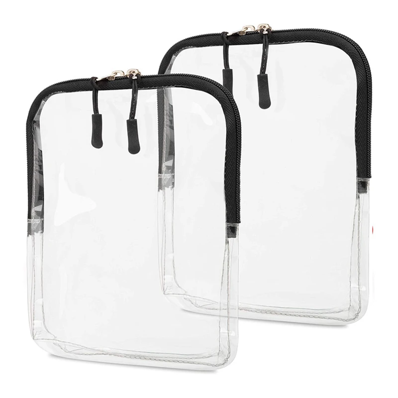 Luggage Transparent Travel Use Leakproof Flight Make Up Waterproof For Women Reusable Airport Security Toiletry Bag