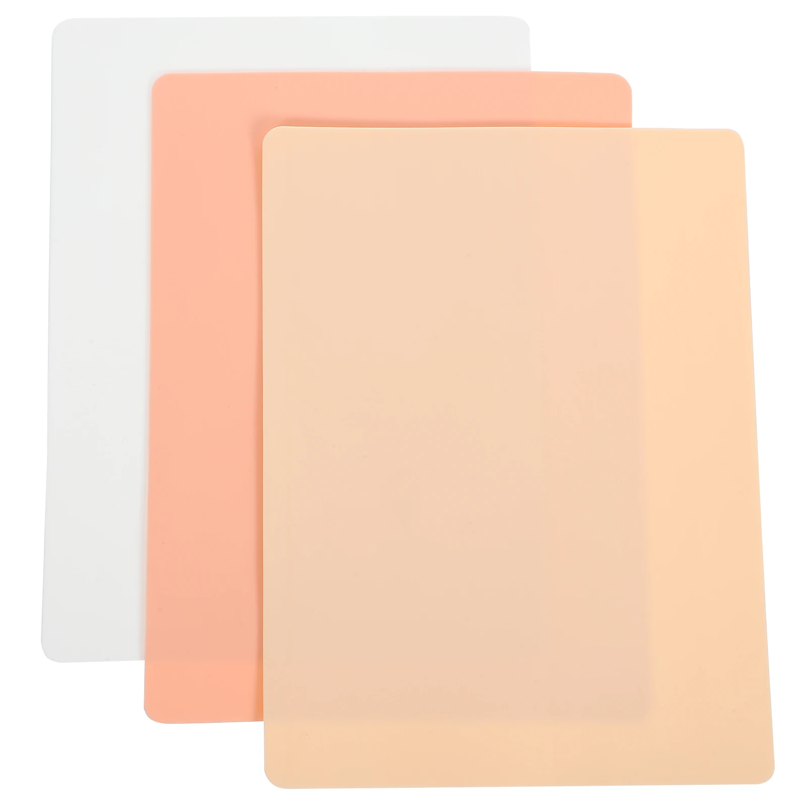 3 Pcs Practice Skin for Tattooing Silicone Mold Makeup Prop Simulated Teaching Supplies Elastic Material
