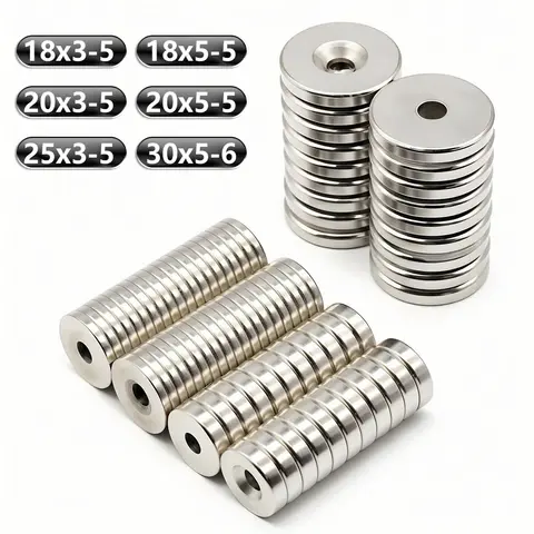 Iman 냉장고 자석 구멍 DIY 사무실 화이트 보드 워크샵 18x3-5/18x5-5/20x3-5/20x5-5/25x3-5/30x5-6mm