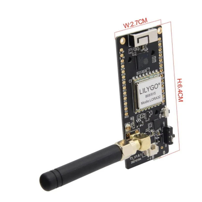 TTGO LoRa32 V2.1 ESP32 OLED 0.96 นิ้วบลูทูธ WIFI โมดูลไร้สาย SMA