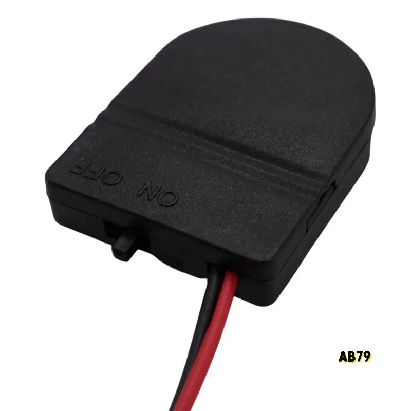 

100/Pcs CR2032 Button Coin Cell Battery Socket Holder Case Cover With ON-OFF Switch 3V Battery Box