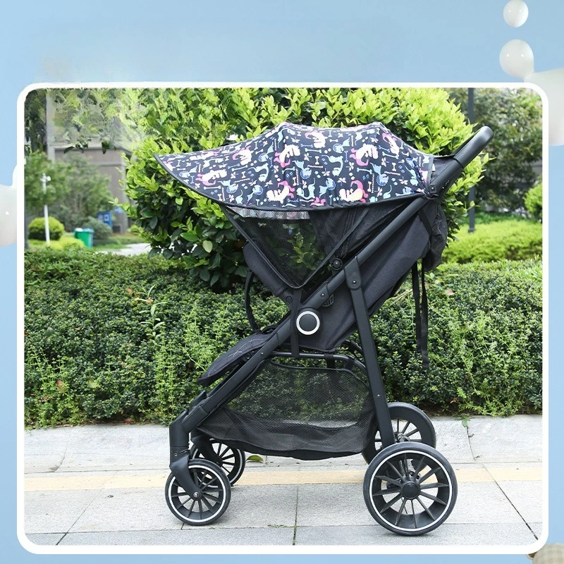 

High landscape baby stroller sunshade accessories UV sunshade two-way car light blocking universal