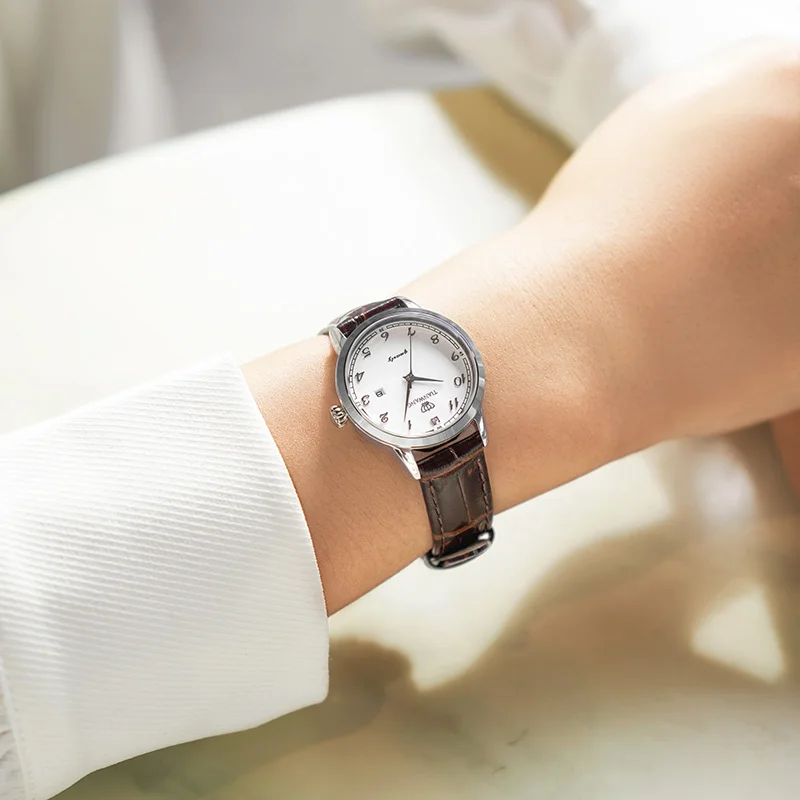 TIANWANG Women Vintage Leather Quartz Watch Elegant Classic Wristwatch Gift for Girlfriend Fashion Watches For  Woman