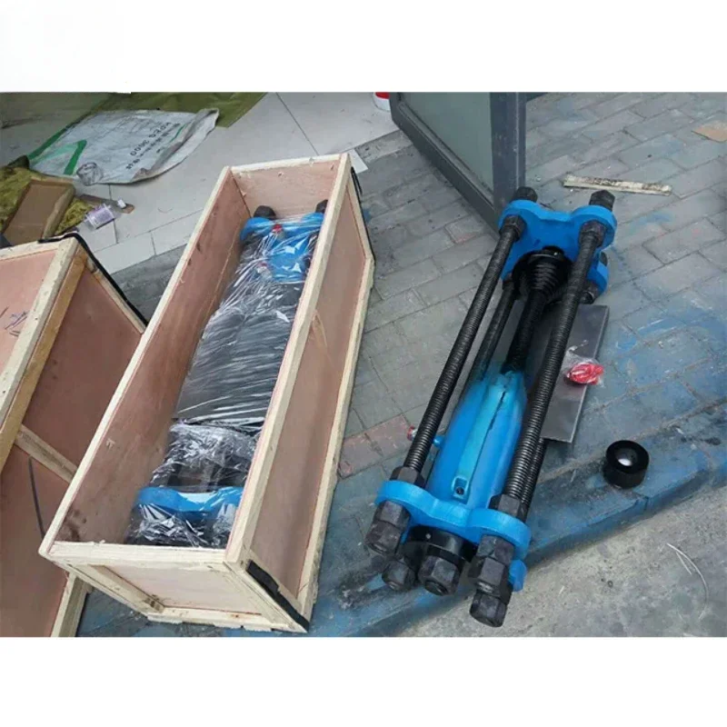 Production track pin press chain machine track pin disassembly electric excavation disassembly machine 100T press chain