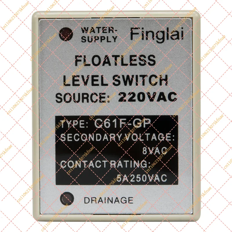C61F-GP Liquid Level Controller, AC 220V Floatless Level Switch Relay, Automatic Water Pump Control Switch